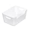 24 Pack: Medium Clear Open Storage Bin by Simply Tidy®
